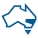 Australian icon with New South Wales highlighted